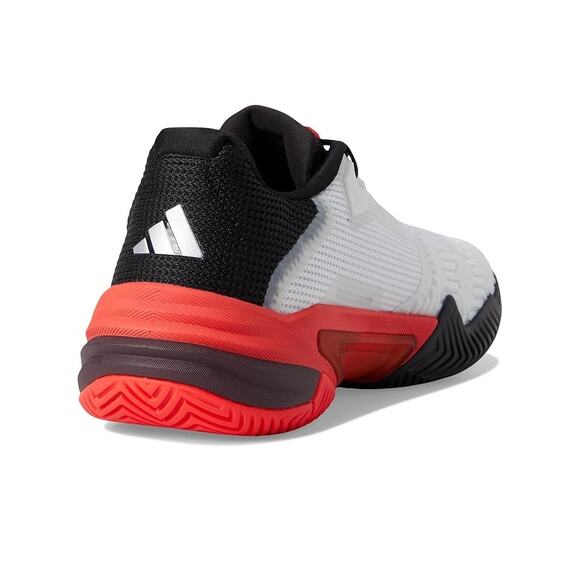 NWT adidas Men\'s Barricade 13 Tennis Shoes White/Black/Lucid Red Size 6.5